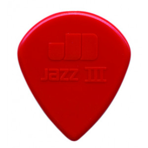 Plektrum Dunlop Jazz 3 Red