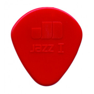 Plektrum Dunlop Jazz 1 röd