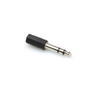 HOSA Adaptor, 3.5 mm TRS to 1/4 in TRS
