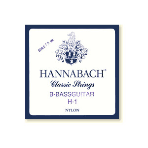 Hannabach B-bassträngar Kvartbas, set