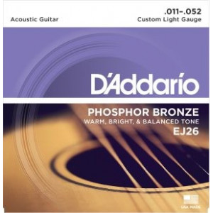 D'Addario EJ26 Phosphor Bronze Custom Light 011