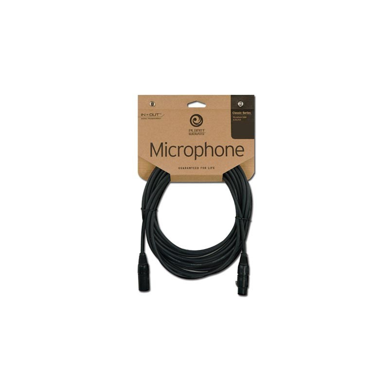 Daddario XLR Classic Mic Cable 10 fot