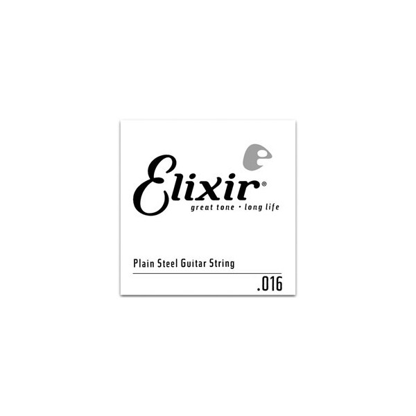 Elixir Anti-Rust Plated Plain Steel Single 011
