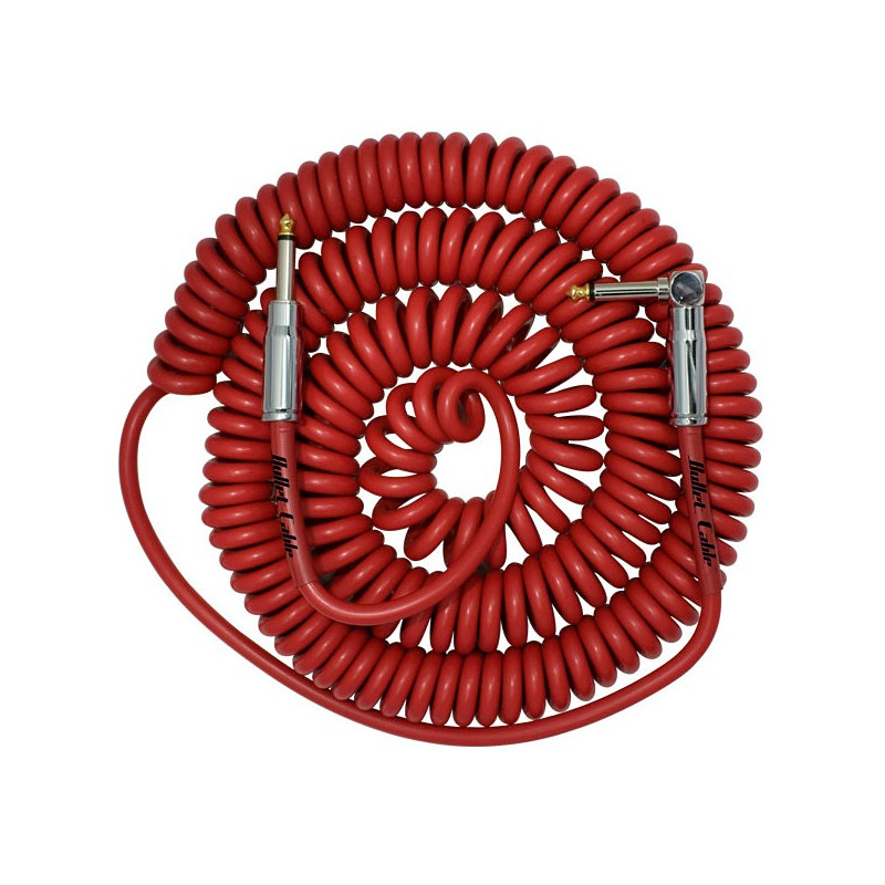 Bullet Cable 30′ Coil Cable Clear