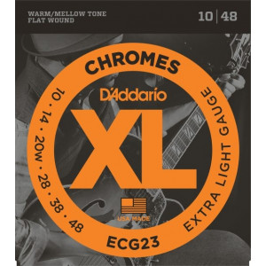 D'Addario Chromes CG23  .010-.048, set