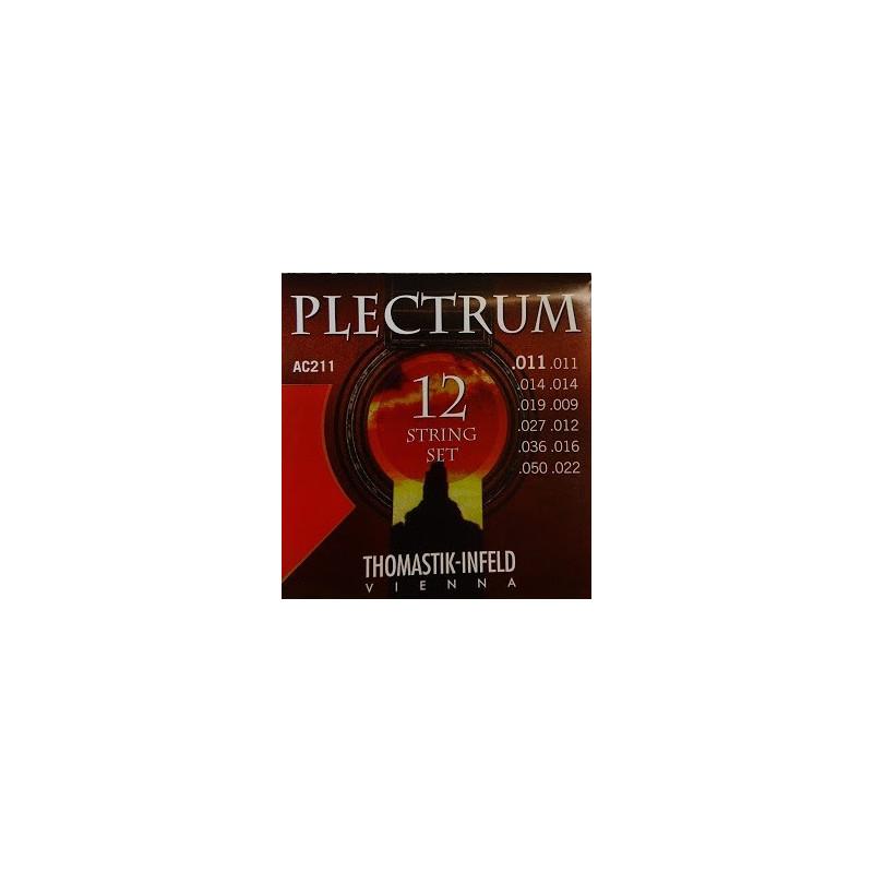 Dr Thomastik Plectrum AC211 12 str set (011/011-.050/.022)
