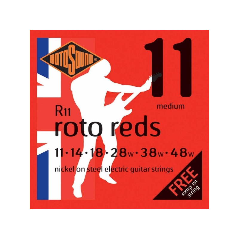 Rotosound R11 Roto Reds Regular 11-48