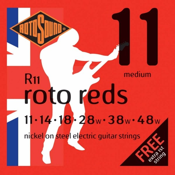 Rotosound R10 Roto Reds Regular 11-48