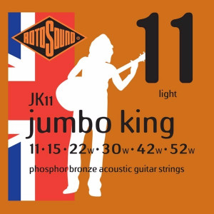 Rotosound JK11 Jumbo King Acoustic  Light 11-52