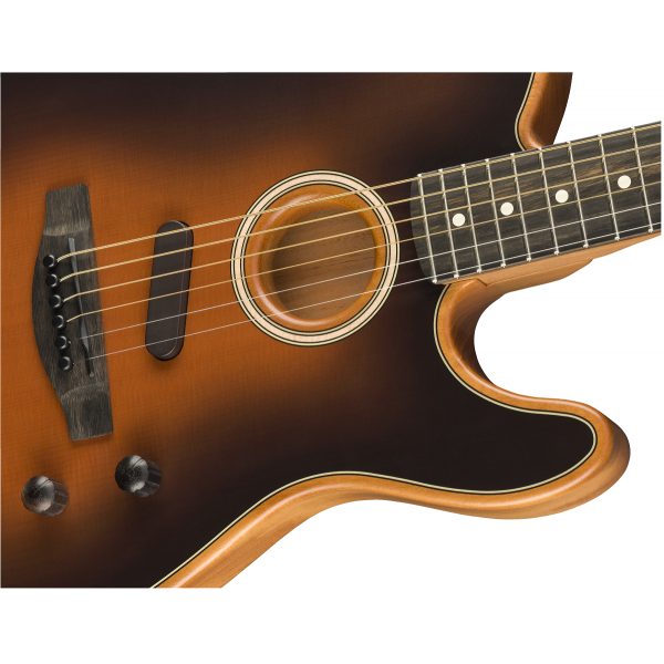 Fender American Acoustasonic Telecaster Sunburst w. gigbag