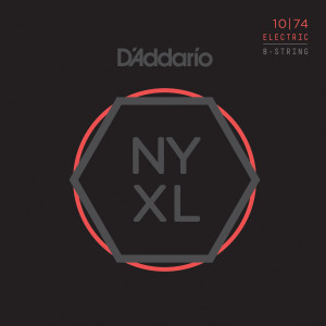 D'Addario NYXL1074 8-strängset