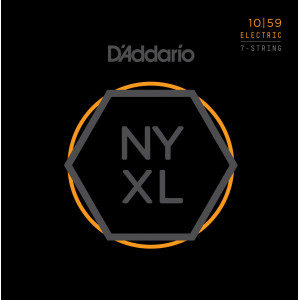 D'Addario NYXL1059 7-strängset
